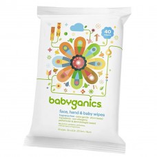 Babyganics Lenços Higienizadores para Bebês (Contém 40)